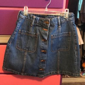 H&M Divided Jean Skirt